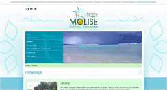 Desktop Screenshot of campingmolise.it