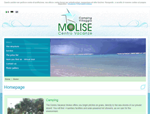 Tablet Screenshot of campingmolise.it